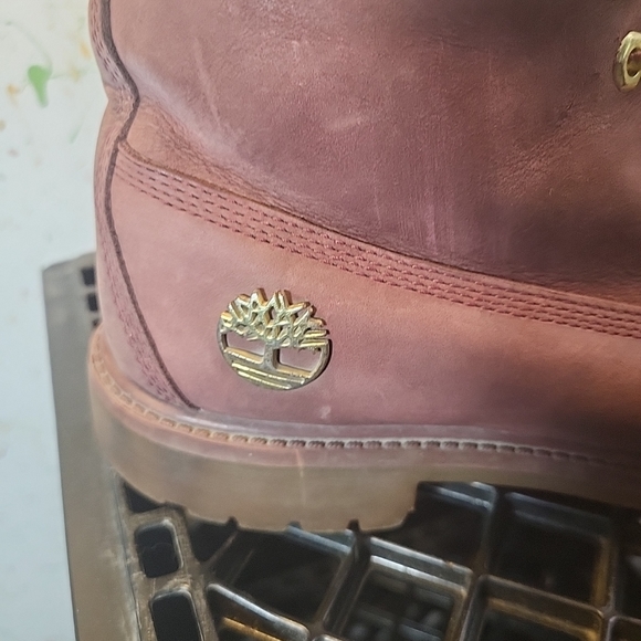 Timberland Boots  Red  Men Size 8.5 - Picture 2 of 16